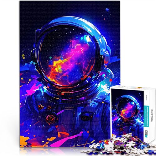 Puzzle 1000 Teile für Erwachsene Lernspiel-Herausforderungsspielzeug Astronaut im Weltraum Lernspiel für Geburtstag, Weihnachten38x26cm Puzzle 1000 Teile für Erwachsene Lernspiel-Herausforderungsspielzeug Astronaut im Weltraum Lernspiel für Geburtstag, Weihnachten38x26cm von AITEXI