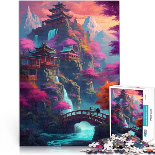 Puzzle 1000 Teile für Erwachsene Lernspiel-Herausforderungsspielzeug Fantasielandschaft 15 Tolle Geschenke und Spielzeuge52x38cm Puzzle 1000 Teile für Erwachsene Lernspiel-Herausforderungsspielzeug Fantasielandschaft 15 Tolle Geschenke und Spielzeuge52x38cm von AITEXI