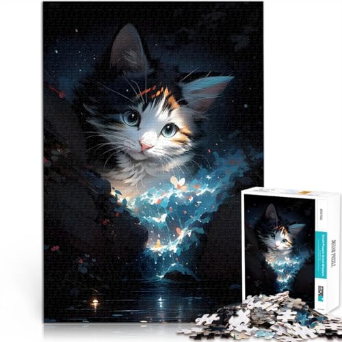 Puzzle 2000 Teile für Erwachsene Lernspiele DIY Spielzeug Entzückende, alberne, Flauschige Katze Lernspiel für Geburtstag, Weihnachten70x100cm Puzzle 2000 Teile für Erwachsene Lernspiele DIY Spielzeug Entzückende, alberne, Flauschige Katze Lernspiel für Geburtstag, Weihnachten70x100cm von AITEXI