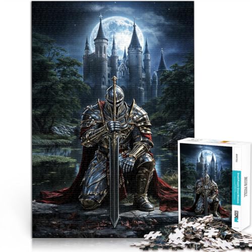 Puzzle 1000 Teile für Erwachsene Lernspielzeug für die ganze Familie Ritter vor der Burg Geschenke für Freunde und Familie52x38cm Puzzle 1000 Teile für Erwachsene Lernspielzeug für die ganze Familie Ritter vor der Burg Geschenke für Freunde und Familie52x38cm von AITEXI