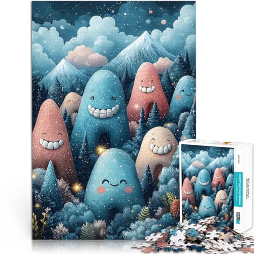 Puzzle 1000 Teile für Erwachsene Pädagogisches Familienspiel Wunderliche lächelnde Berge Wunschliste mit dem Weihnachtsmann38x26cm Puzzle 1000 Teile für Erwachsene Pädagogisches Familienspiel Wunderliche lächelnde Berge Wunschliste mit dem Weihnachtsmann38x26cm von AITEXI