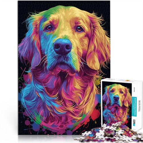 Puzzle 1000 Teile für Erwachsene Quizspiel Hund Tier Neon Haustier Freund Wanddekoration Einzigartige Geburtstags- und Weihnachtsgeschenke75x50cm Puzzle 1000 Teile für Erwachsene Quizspiel Hund Tier Neon Haustier Freund Wanddekoration Einzigartige Geburtstags- und Weihnachtsgeschenke75x50cm von AITEXI