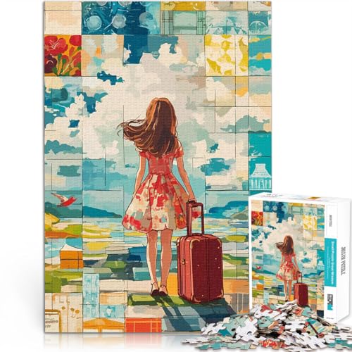 Puzzle 1000 Teile für Erwachsene Schwierig und herausfordernd Mädchen Koffer Horizon Geeignet für die Schreibtischdekoration52x38cm Puzzle 1000 Teile für Erwachsene Schwierig und herausfordernd Mädchen Koffer Horizon Geeignet für die Schreibtischdekoration52x38cm von AITEXI