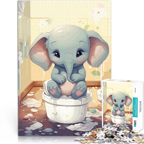 Puzzle 1000 Teile für Erwachsene Spiele Spielzeug Geschenk Wunderlicher Töpfchen-Dickhäuter Geburtstagsgeschenk, Geschenke, Wandkunst75x50cm Puzzle 1000 Teile für Erwachsene Spiele Spielzeug Geschenk Wunderlicher Töpfchen-Dickhäuter Geburtstagsgeschenk, Geschenke, Wandkunst75x50cm von AITEXI