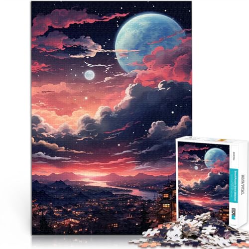Puzzle 1000 Teile für Erwachsene Spiele Spielzeug Geschenk japanischer Nachthimmel Lernspiel für Geburtstag, Weihnachten38x26cm Puzzle 1000 Teile für Erwachsene Spiele Spielzeug Geschenk japanischer Nachthimmel Lernspiel für Geburtstag, Weihnachten38x26cm von AITEXI