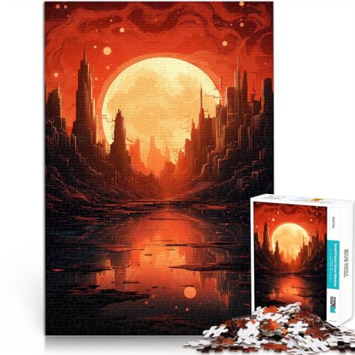 Puzzle 1000 Teile für Erwachsene Spielspielzeug Kunstwerke mit der Skyline der Stadt Angebot als Geschenk für die ganze Familie70x100cm Puzzle 1000 Teile für Erwachsene Spielspielzeug Kunstwerke mit der Skyline der Stadt Angebot als Geschenk für die ganze Familie70x100cm von AITEXI