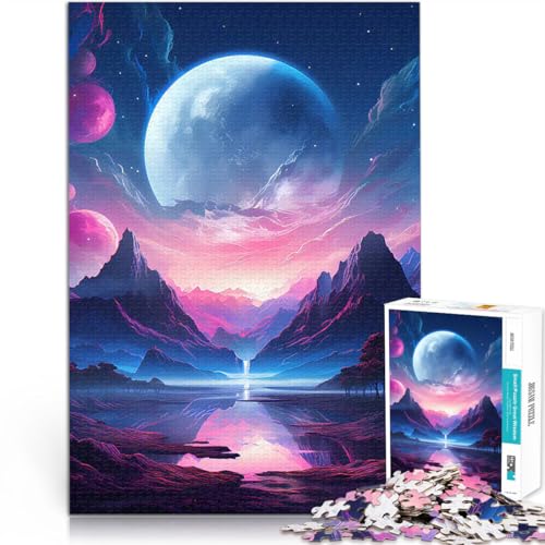 Puzzle 1000 Teile für Erwachsene Spielzeug für die ganze Familie Fantasielandschaft 20 Geburtstagsgeschenk, Geschenke, Wandkunst75x50cm Puzzle 1000 Teile für Erwachsene Spielzeug für die ganze Familie Fantasielandschaft 20 Geburtstagsgeschenk, Geschenke, Wandkunst75x50cm von AITEXI