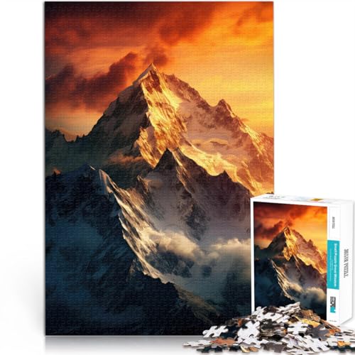 Puzzle 1000 Teile für Erwachsene Stressabbau – Staycation – Zeit totschlagen Berge Kunstwerk Lernspiel für Geburtstag, Weihnachten52x38cm Puzzle 1000 Teile für Erwachsene Stressabbau – Staycation – Zeit totschlagen Berge Kunstwerk Lernspiel für Geburtstag, Weihnachten52x38cm von AITEXI