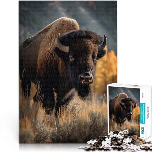 Puzzle 2000 Teile für Erwachsene Stressabbau – Staycation – Zeit totschlagen Prächtiger Bison Lernspiel für Geburtstag, Weihnachten70x100cm Puzzle 2000 Teile für Erwachsene Stressabbau – Staycation – Zeit totschlagen Prächtiger Bison Lernspiel für Geburtstag, Weihnachten70x100cm von AITEXI