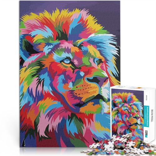 Puzzle 1000 Teile für Erwachsene Trainieren Sie Ihr Gehirn und Ihre Hände LGBT-Stolz Geschenke für Freunde und Familie52x38cm von AITEXI