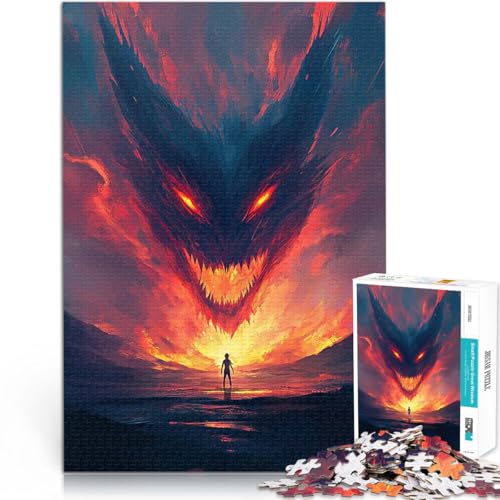 Puzzle 1000 Teile für Erwachsene Trainieren Sie Ihr Gehirn und Ihre Hände Monster im Himmel einzigartiges Herausforderungsspiel70x100cm Puzzle 1000 Teile für Erwachsene Trainieren Sie Ihr Gehirn und Ihre Hände Monster im Himmel einzigartiges Herausforderungsspiel70x100cm von AITEXI