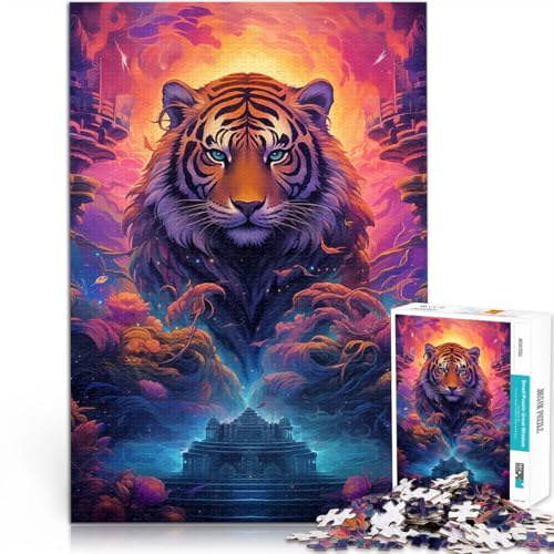Puzzle 1000 Teile für Erwachsene Trainieren Sie Ihr Gehirn und Ihre Hände Tiger-Fantasie Einzigartige Geburtstags- und Geschenkideen70x100cm Puzzle 1000 Teile für Erwachsene Trainieren Sie Ihr Gehirn und Ihre Hände Tiger-Fantasie Einzigartige Geburtstags- und Geschenkideen70x100cm von AITEXI