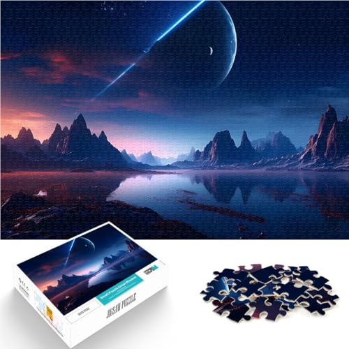 Puzzle 1000 Teile für Erwachsene Trainieren Sie Ihr Gehirn und Ihre Hände Weltraum und Planeten Einzigartige Wohndekoration und Geschenke75x50cm Puzzle 1000 Teile für Erwachsene Trainieren Sie Ihr Gehirn und Ihre Hände Weltraum und Planeten Einzigartige Wohndekoration und Geschenke75x50cm von AITEXI