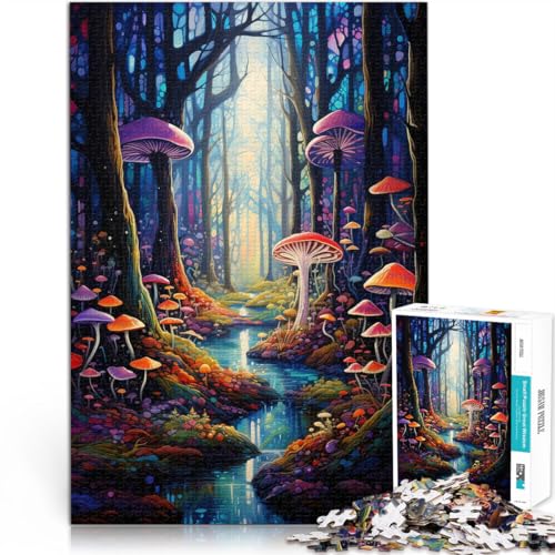 Puzzle 2000 Teile für Erwachsene für Lernspiel-Herausforderungsspielzeug Psychedelischer Wald Lernspiel für Geburtstag, Weihnachten70x100cm Puzzle 2000 Teile für Erwachsene für Lernspiel-Herausforderungsspielzeug Psychedelischer Wald Lernspiel für Geburtstag, Weihnachten70x100cm von AITEXI