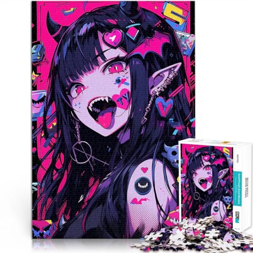 Puzzle 1000 Teile für Erwachsene lustige Spiele für die ganze Familie Anime Futuristisches süßes Mädchen Geburtstagsgeschenke38x26cm Puzzle 1000 Teile für Erwachsene lustige Spiele für die ganze Familie Anime Futuristisches süßes Mädchen Geburtstagsgeschenke38x26cm von AITEXI