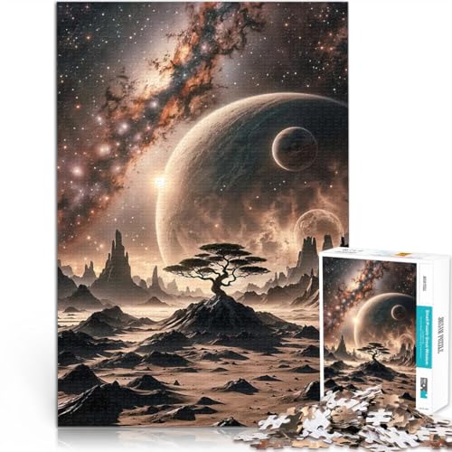Puzzle 1000 Teile für Erwachsene pädagogische Herausforderung Weltraum-Fantasielandschaft Verbessern Sie das Gedächtnis75x50cm Puzzle 1000 Teile für Erwachsene pädagogische Herausforderung Weltraum-Fantasielandschaft Verbessern Sie das Gedächtnis75x50cm von AITEXI