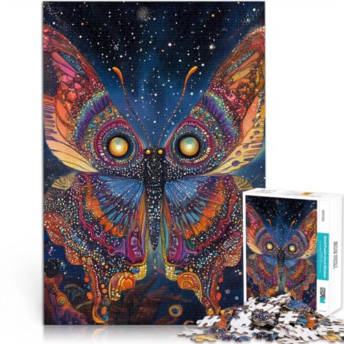 Puzzle 1000 Teile für Jugendliche Anspruchsvolles Spiel und Familienspaß Fantasie-Schmetterlingstotem Heimdekoration38x26cm Puzzle 1000 Teile für Jugendliche Anspruchsvolles Spiel und Familienspaß Fantasie-Schmetterlingstotem Heimdekoration38x26cm von AITEXI