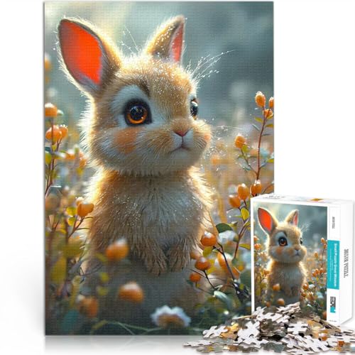 Puzzle 1000 Teile für Jugendliche Denkspiel Schöner Häschen-Cartoon Jedes Stück ist einzigartig – Anspruchsvolles Familienspiel38x26cm Puzzle 1000 Teile für Jugendliche Denkspiel Schöner Häschen-Cartoon Jedes Stück ist einzigartig – Anspruchsvolles Familienspiel38x26cm von AITEXI