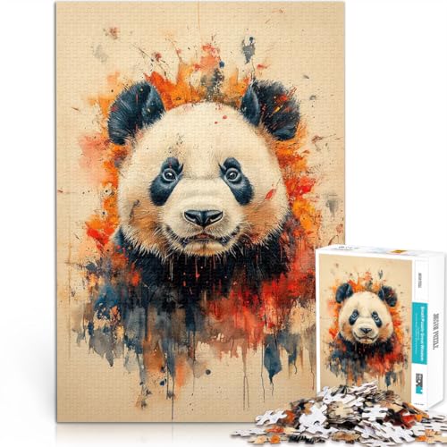Puzzle 1000 Teile für Jugendliche Familienspiel für und Panda-Aquarellkunst Jedes Stück ist einzigartig – Anspruchsvolles Familienspiel75x50cm Puzzle 1000 Teile für Jugendliche Familienspiel für und Panda-Aquarellkunst Jedes Stück ist einzigartig – Anspruchsvolles Familienspiel75x50cm von AITEXI