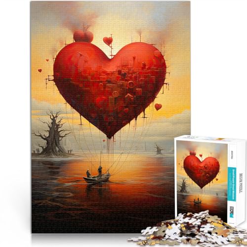 Puzzle 1000 Teile für Jugendliche Geschenke zum Suchbegriff: Herausfordernde Spiele Reise des Herzens Kunstwerk Geschenk38x26cm Puzzle 1000 Teile für Jugendliche Geschenke zum Suchbegriff: Herausfordernde Spiele Reise des Herzens Kunstwerk Geschenk38x26cm von AITEXI