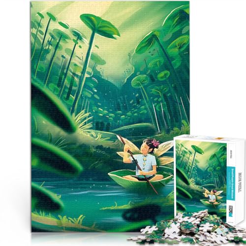 Puzzle 1000 Teile für Jugendliche Lernspiel-Herausforderungsspielzeug Fantasiewald Lernspiel für Geburtstag, Weihnachten52x38cm Puzzle 1000 Teile für Jugendliche Lernspiel-Herausforderungsspielzeug Fantasiewald Lernspiel für Geburtstag, Weihnachten52x38cm von AITEXI