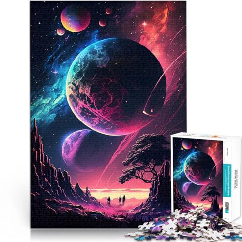 Puzzle 1000 Teile für Jugendliche Trainieren Sie Ihr Gehirn und Ihre Hände Neongalaxie Einzigartige Geburtstags- und Geschenkideen75x50cm Puzzle 1000 Teile für Jugendliche Trainieren Sie Ihr Gehirn und Ihre Hände Neongalaxie Einzigartige Geburtstags- und Geschenkideen75x50cm von AITEXI