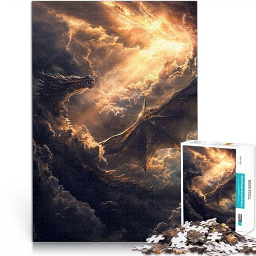 Puzzle 1000 Teile für Jugendliche für Lernspiel-Herausforderungsspielzeug Mythischer Himmelsherrscher Wanddekoration75x50cm Puzzle 1000 Teile für Jugendliche für Lernspiel-Herausforderungsspielzeug Mythischer Himmelsherrscher Wanddekoration75x50cm von AITEXI