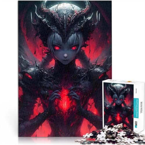 Puzzle 1000 Teile für Jugendliche lustige Spiele für die ganze Familie Dämon Böses Anime-Mädchen Die Liebe zwischen Paaren stärken38x26cm Puzzle 1000 Teile für Jugendliche lustige Spiele für die ganze Familie Dämon Böses Anime-Mädchen Die Liebe zwischen Paaren stärken38x26cm von AITEXI