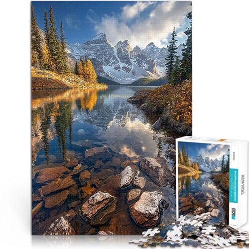 Puzzle 1000 Teile für Teenager Anspruchsvolles Spiel und Familienspaß Bergsee-Reflexion Lernspiel für Geburtstag, Weihnachten70x100cm Puzzle 1000 Teile für Teenager Anspruchsvolles Spiel und Familienspaß Bergsee-Reflexion Lernspiel für Geburtstag, Weihnachten70x100cm von AITEXI