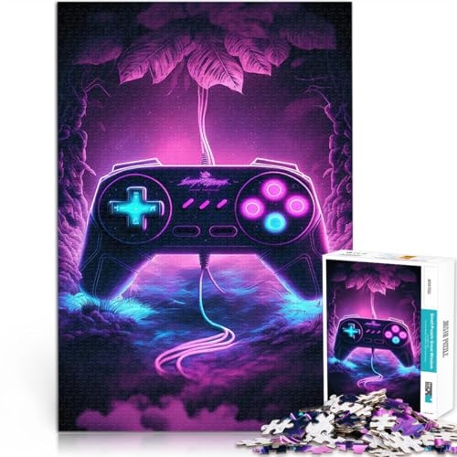 Puzzle 1000 Teile für Teenager Dekomprimierendes intellektuelles Lernspielzeug Gaming-Controller Einzigartige Wohndekoration und Geschenke75x50cm Puzzle 1000 Teile für Teenager Dekomprimierendes intellektuelles Lernspielzeug Gaming-Controller Einzigartige Wohndekoration und Geschenke75x50cm von AITEXI