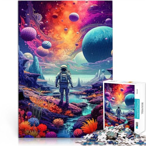 Puzzle 1000 Teile für Teenager Familienspiel für und Astronauten-Weltraum ist wild Tolle Geschenke und Spielzeuge38x26cm Puzzle 1000 Teile für Teenager Familienspiel für und Astronauten-Weltraum ist wild Tolle Geschenke und Spielzeuge38x26cm von AITEXI