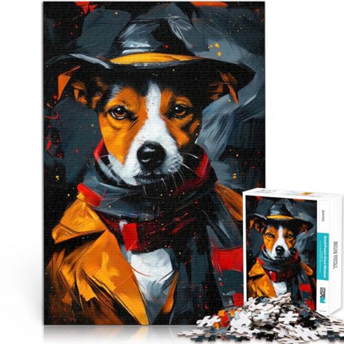 Puzzle 1000 Teile für Teenager Geschenke zum Suchbegriff: Herausfordernde Spiele Kleiner Gentleman-Hund Geschenk zum Geburtstag52x38cm Puzzle 1000 Teile für Teenager Geschenke zum Suchbegriff: Herausfordernde Spiele Kleiner Gentleman-Hund Geschenk zum Geburtstag52x38cm von AITEXI