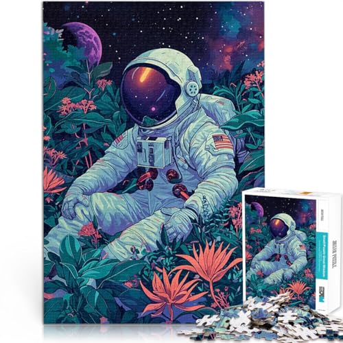 Puzzle 1000 Teile für Teenager Lernspiel-Herausforderungsspielzeug Astronauten-Blumenlandschaft Einzigartige Geburtstags- und Geschenkideen75x50cm Puzzle 1000 Teile für Teenager Lernspiel-Herausforderungsspielzeug Astronauten-Blumenlandschaft Einzigartige Geburtstags- und Geschenkideen75x50cm von AITEXI