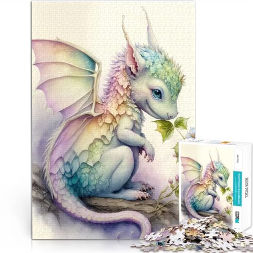 Puzzle 1000 Teile für Teenager Trainieren Sie Ihr Gehirn und Ihre Hände Entzückender Kleiner Drache Geeignet für die Schreibtischdekoration38x26cm Puzzle 1000 Teile für Teenager Trainieren Sie Ihr Gehirn und Ihre Hände Entzückender Kleiner Drache Geeignet für die Schreibtischdekoration38x26cm von AITEXI