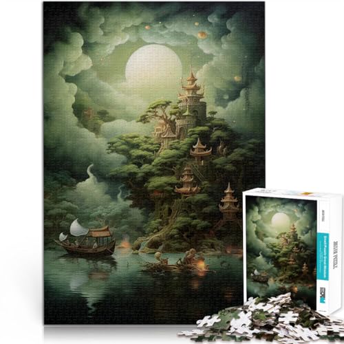 Puzzle 1000 Teile für Teenager Trainieren Sie Ihr Gehirn und Ihre Hände Fantasielandschaft 35 einzigartiges Herausforderungsspiel52x38cm Puzzle 1000 Teile für Teenager Trainieren Sie Ihr Gehirn und Ihre Hände Fantasielandschaft 35 einzigartiges Herausforderungsspiel52x38cm von AITEXI
