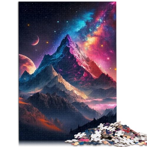 Puzzle Rainbow Spirit, 500 Teile, Holzpuzzle, Lernspielzeug, Familienspiele, Weihnachts- und Geburtstagsgeschenke (38 x 52 cm) von AITEXI
