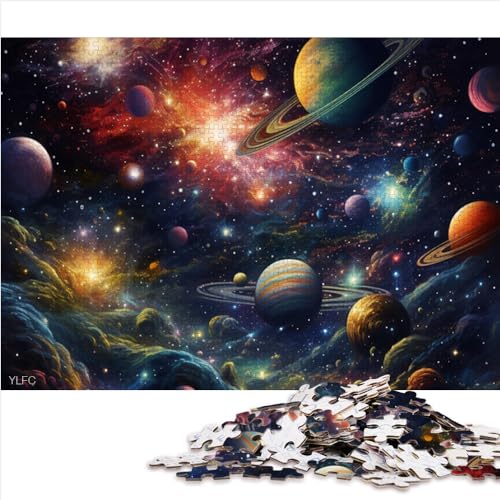 Puzzle buntes Universum 1000 Teile für Erwachsene und Kinder von für Erwachsene und Kinder ab 12 Jahren Unterhaltung 1000 Teile (26 x 38 cm) von AITEXI