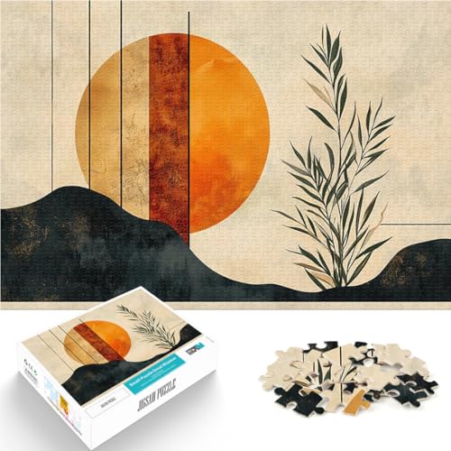 Puzzle für Erwachsene, 1000 Teile Denkspiel Abstrakte Boho Sonnenuntergang Wiesenlandschaft Verbessern Sie das Gedächtnis70x100cm Puzzle für Erwachsene, 1000 Teile Denkspiel Abstrakte Boho Sonnenuntergang Wiesenlandschaft Verbessern Sie das Gedächtnis70x100cm von AITEXI