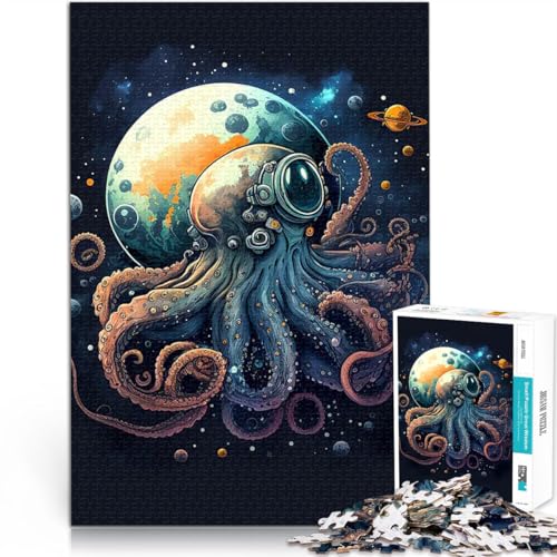 Puzzle für Erwachsene, 1000 Teile Familienspiel zum Stressabbau, schwierige Herausforderung Weltraumkalmare Wichtelgeschenke38x26cm Puzzle für Erwachsene, 1000 Teile Familienspiel zum Stressabbau, schwierige Herausforderung Weltraumkalmare Wichtelgeschenke38x26cm von AITEXI