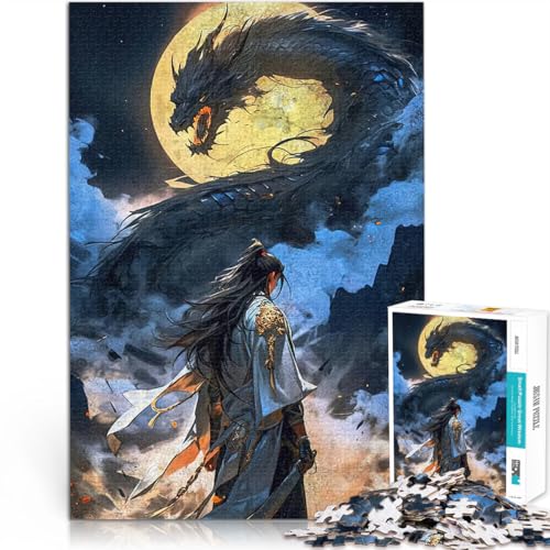 Puzzle für Erwachsene, 1000 Teile Geschenke zum Suchbegriff: Herausfordernde Spiele Drachenkrieger für Heimdekoration52x38cm Puzzle für Erwachsene, 1000 Teile Geschenke zum Suchbegriff: Herausfordernde Spiele Drachenkrieger für Heimdekoration52x38cm von AITEXI