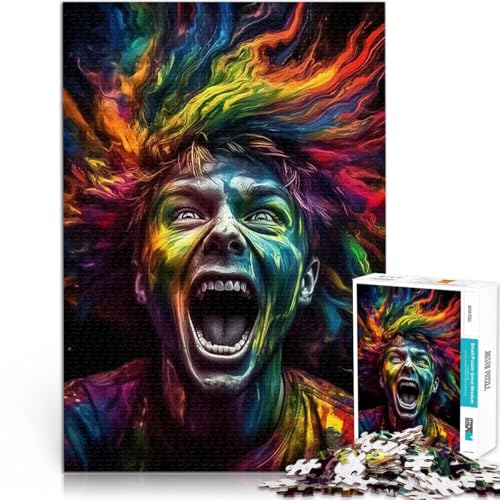 Puzzle für Erwachsene, 1000 Teile Geschenke zum Suchbegriff: Herausfordernde Spiele Paranoia Lernspiel für Geburtstag, Weihnachten75x50cm von AITEXI