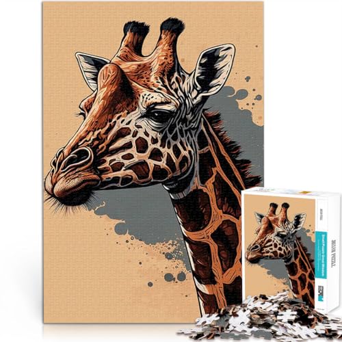 Puzzle für Erwachsene, 1000 Teile Geschenke zum Suchbegriff: Herausfordernde Spiele Savannengiraffe Geburtstagsgeschenk75x50cm Puzzle für Erwachsene, 1000 Teile Geschenke zum Suchbegriff: Herausfordernde Spiele Savannengiraffe Geburtstagsgeschenk75x50cm von AITEXI