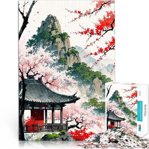Puzzle für Erwachsene, 1000 Teile Herausforderndes Spiel Japanisches Gartengemälde Verbessern Sie das Gedächtnis75x50cm Puzzle für Erwachsene, 1000 Teile Herausforderndes Spiel Japanisches Gartengemälde Verbessern Sie das Gedächtnis75x50cm von AITEXI