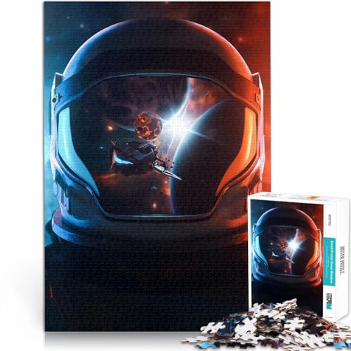 Puzzle für Erwachsene, 1000 Teile Intellektuelles Spiel Astronautenwelt eignet ganze Familie75x50cm Puzzle für Erwachsene, 1000 Teile Intellektuelles Spiel Astronautenwelt eignet ganze Familie75x50cm von AITEXI