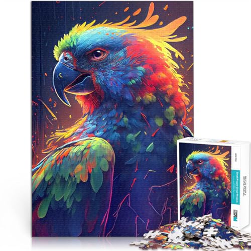 Puzzle für Erwachsene, 1000 Teile Lernspiel-Herausforderungsspielzeug Der gesprächige Papagei Verbessern Sie das Gedächtnis38x26cm Puzzle für Erwachsene, 1000 Teile Lernspiel-Herausforderungsspielzeug Der gesprächige Papagei Verbessern Sie das Gedächtnis38x26cm von AITEXI