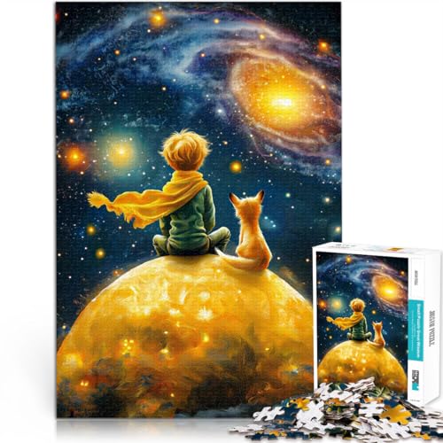 Puzzle für Erwachsene, 1000 Teile Pädagogisches Familienspiel Der kleine Prinz und der Fuchs Wunschliste mit dem Weihnachtsmann52x38cm Puzzle für Erwachsene, 1000 Teile Pädagogisches Familienspiel Der kleine Prinz und der Fuchs Wunschliste mit dem Weihnachtsmann52x38cm von AITEXI