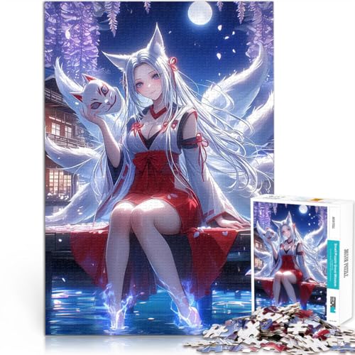 Puzzle für Erwachsene, 1000 Teile Spielzeug Lernspiele Stressabbau Kitsune-Maske bei Nacht Wunschliste mit dem Weihnachtsmann38x26cm Puzzle für Erwachsene, 1000 Teile Spielzeug Lernspiele Stressabbau Kitsune-Maske bei Nacht Wunschliste mit dem Weihnachtsmann38x26cm von AITEXI