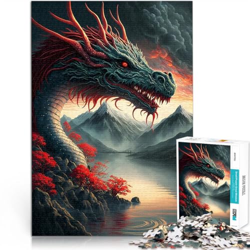 Puzzle für Erwachsene, 1000 Teile Trainieren Sie Ihr Gehirn und Ihre Hände Drache Asiatisch Einzigartige Geburtstags- und Geschenkideen38x26cm Puzzle für Erwachsene, 1000 Teile Trainieren Sie Ihr Gehirn und Ihre Hände Drache Asiatisch Einzigartige Geburtstags- und Geschenkideen38x26cm von AITEXI