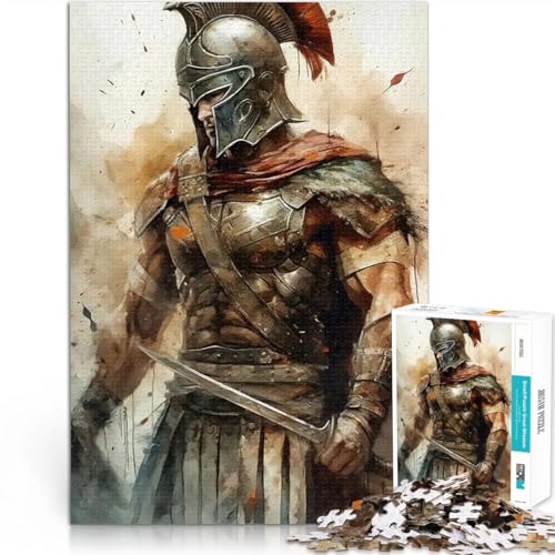 Puzzle für Erwachsene, 1000 Teile für Lernspiel-Herausforderungsspielzeug starker Soldat Spartan 300 Lustiges Geschenk75x50cm Puzzle für Erwachsene, 1000 Teile für Lernspiel-Herausforderungsspielzeug starker Soldat Spartan 300 Lustiges Geschenk75x50cm von AITEXI
