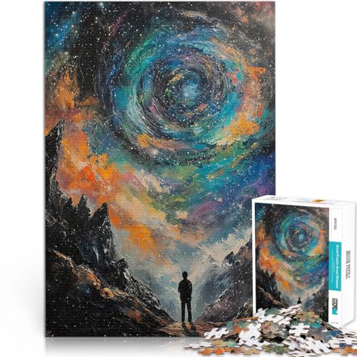 Puzzle für Erwachsene, 1000 Teile pädagogische Herausforderung Kosmische Landschaftsmalerei Geburtstagsgeschenk, Geschenke38x26cm Puzzle für Erwachsene, 1000 Teile pädagogische Herausforderung Kosmische Landschaftsmalerei Geburtstagsgeschenk, Geschenke38x26cm von AITEXI